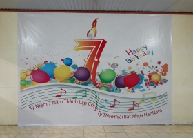 Kỷ niệm 7 năm thành lập HANNAM TARPAULIN CO.,LTD
